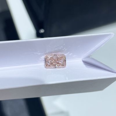 Coupe brillante d'élément chauffant rose des diamants développée par laboratoire 1.5-3.0ct de CVD VS2-VVS2