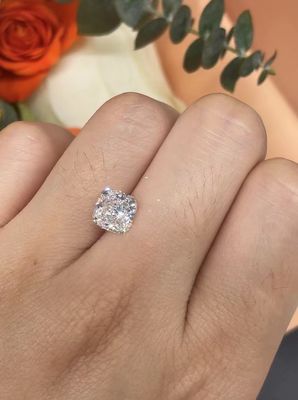 Coussin sans couleur de carat de VVS-VS le 1 a coupé le diamant lâche IGI certifié