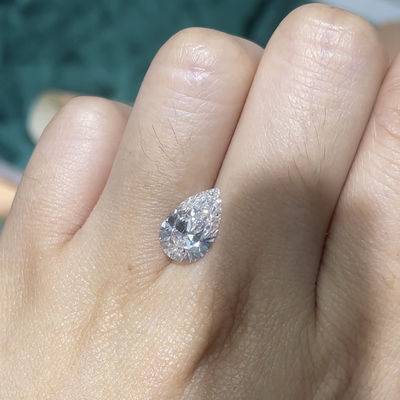 le laboratoire lâche de Mohs du diamant 10 de la poire 1-1.99Carat a machiné des diamants