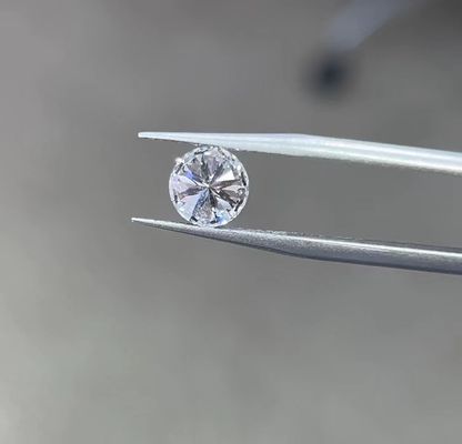 Finement cultivé en laboratoire, incolore, blanc, diamant rond, coupe brillante, 2ct, fabriqué en Chine.