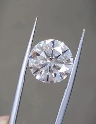Certifié IGI Diamant rond synthétique DEFG Décoration de bijoux CVD Diamants blancs
