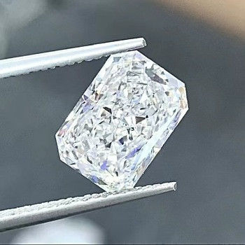 Couleur 3CT D de haute qualité VS clarté Radiant Shape Laboratoire CVD Diamant GIA certifié