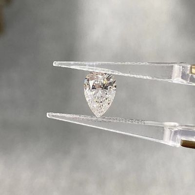 2.3ct G VVS IGI certifié Pear Brilliant Cut Lab Cultivé en tant que diamant blanc CVD