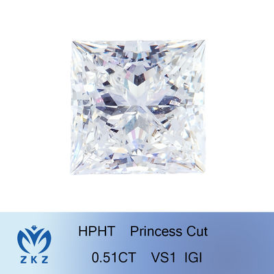 0,51 catégories blanches de clarté du diamant développées haut par laboratoire VS1 de carat polonais
