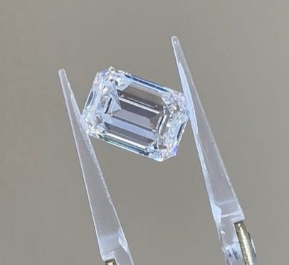 Laboratoire de production de bijoux Diamant cultivé CVD Émeraude coupée 2-33 carats DEF VS-VVS2 Certifié IGI